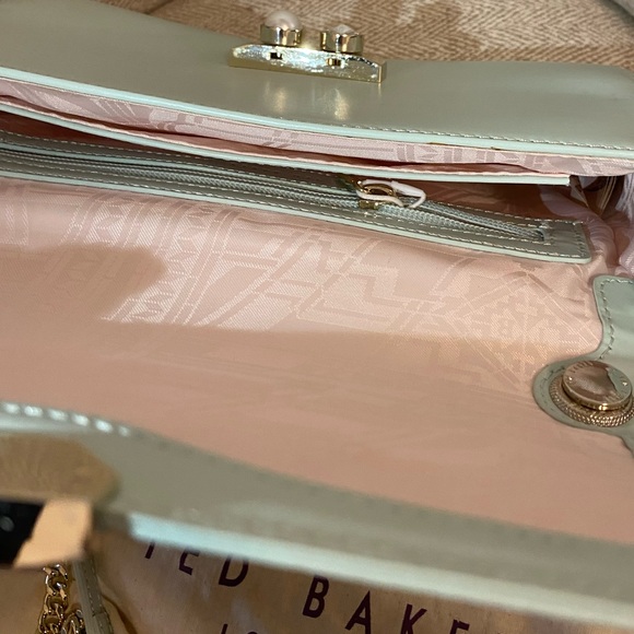 Ted Baker Crystal and Pearl Lock XBody In Green - Picture 12 of 16